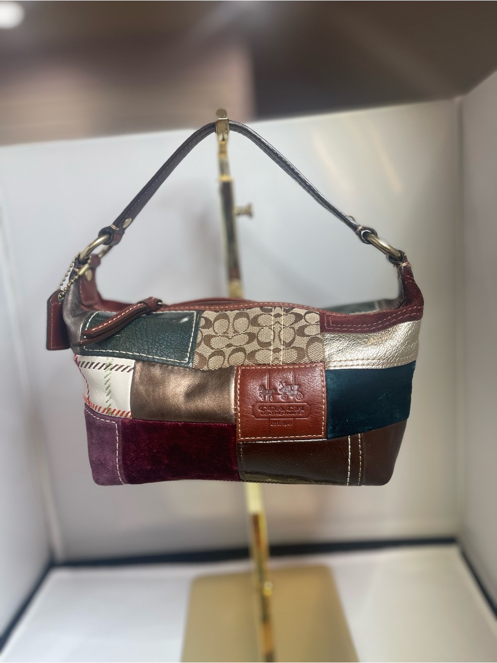 Coach Vintage Patchwork Mini Bag (40928)